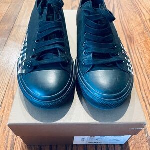 Burberry Black Canvas Sneakers